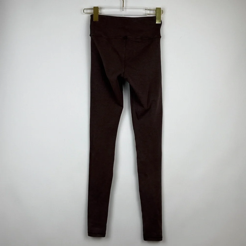 Skims Outdoor Basics 7/8 Length Leggings Cocoa Brown Size XXS - Picture 6 of 9